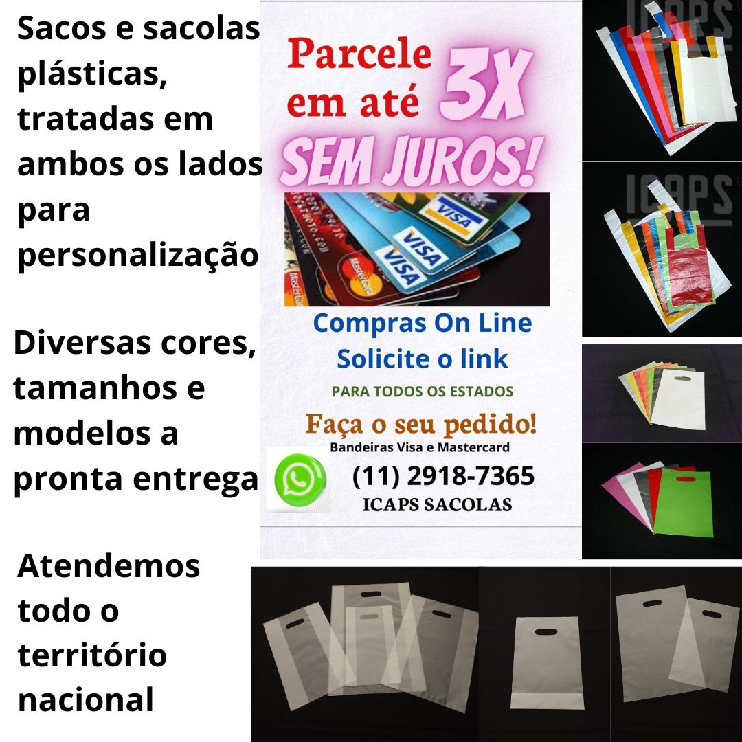 pagamento com cartão de crédito em 3x sem juros